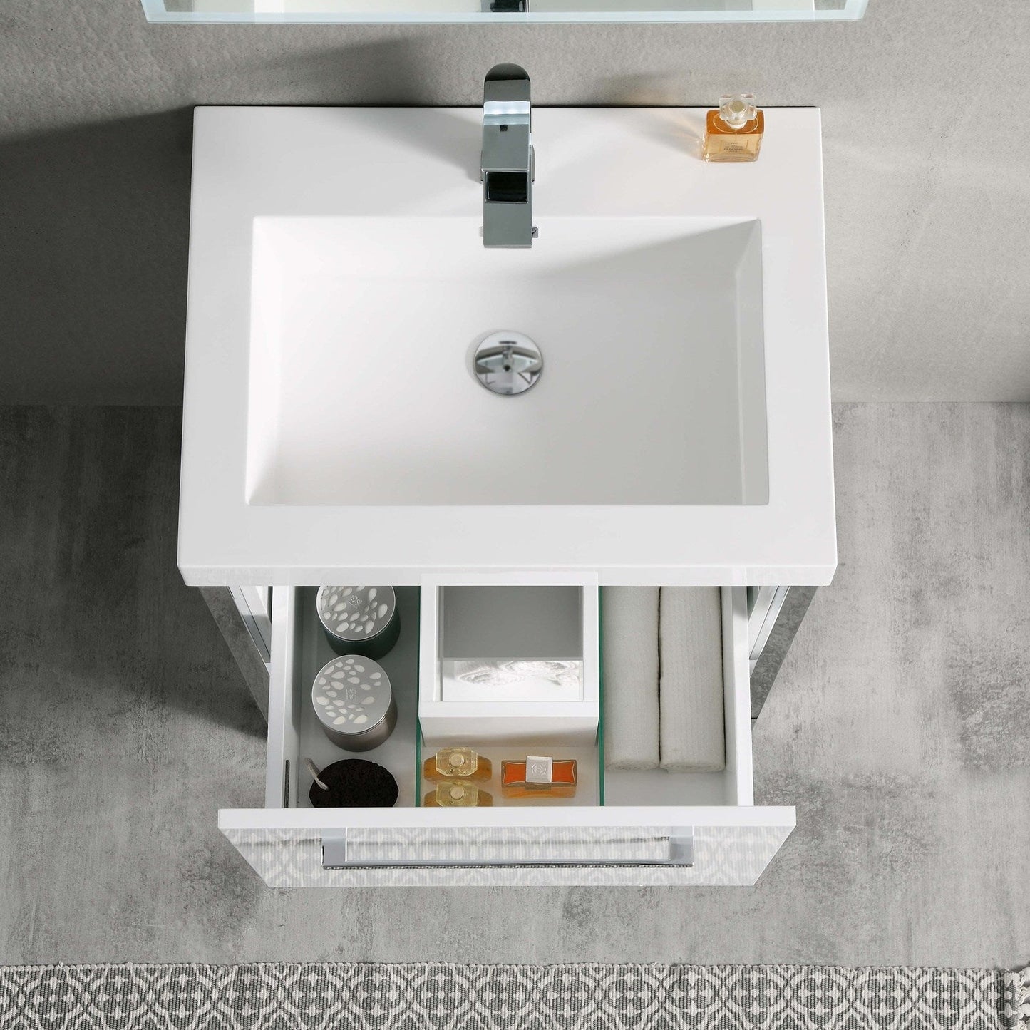 Blossom Bathroom Riga 24 Inch Bathroom Vanity - V8022 24 01