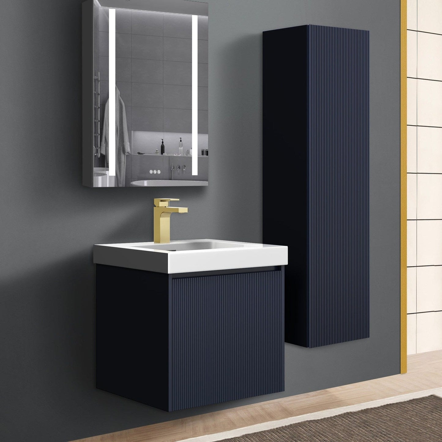 Blossom Positano 20″ Bathroom Vanity - V8028 20 01