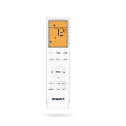 Pioneer Quantum Ultra 23,000 BTU 22.5 SEER2 230V 8-Way Ceiling Cassette Ductless Mini-Split Air Conditioner Inverter Heat Pump Full Set - CYT024GLSI24RL-10S